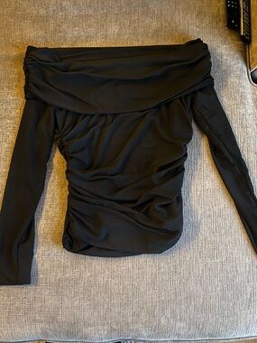 Maeve Black Top with Maeve Label